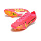 Crampons Nike Zoom Mercurial Vapor 15 Elite FG Rose Jaune