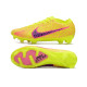 Crampons Nike Zoom Mercurial Vapor 15 Elite FG Jaune Rose