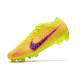 Crampons Nike Zoom Mercurial Vapor 15 Elite FG Jaune Rose