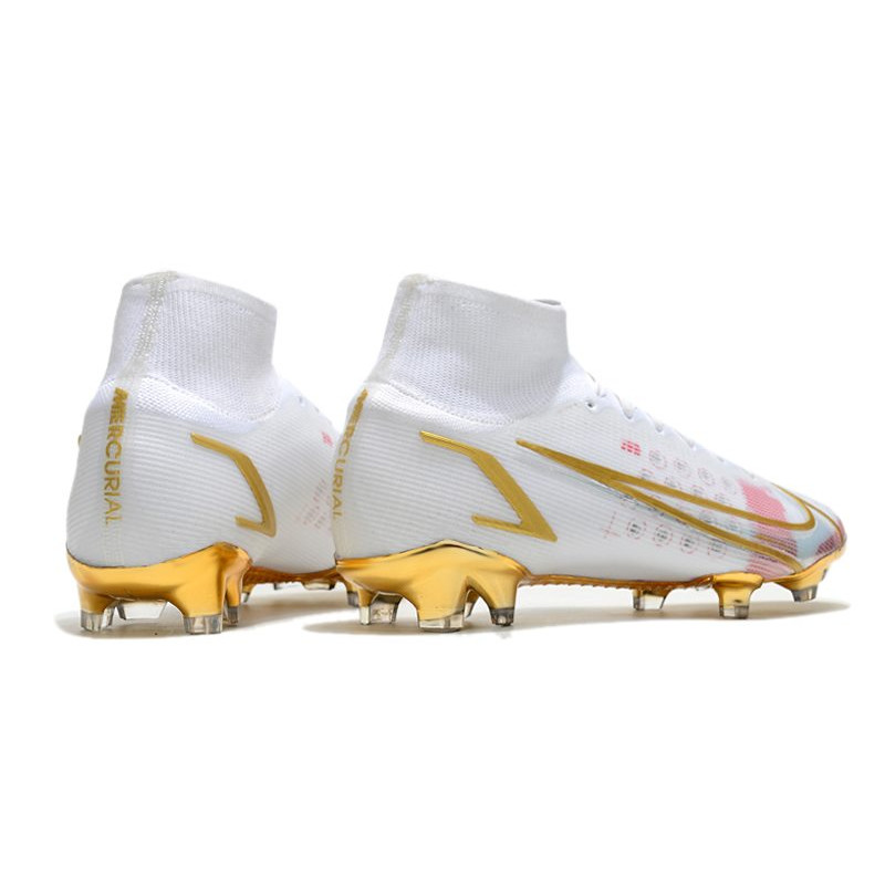 crampons-nike-mercurial-superfly-8-elite-df-fg-blanc-rose-or
