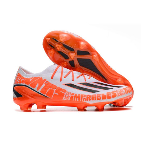 adidas X Speedportal.1 FG Neuf Messi Blanc Noir Rouge Solaire