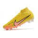 Nike Zoom Mercurial Superfly 9 Elite AG  Lucent - Jaune Crépuscule