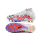 Nike Zoom Mercurial Superfly 9 Elite AG Blanc Noir Rouge