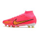 Nike Zoom Mercurial Superfly 9 Elite AG Rouge Jaune