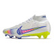 Nike Zoom Mercurial Superfly 9 Elite FG Crampons Blanc Volt Rose