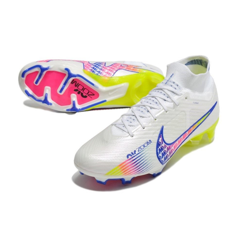 nike-zoom-mercurial-superfly-9-elite-fg-crampons-blanc-volt-rose