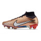Nike Air Zoom Mercurial Superfly IX Elite FG Bronze Blanc