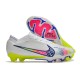 Nike Zoom Mercurial Vapor XV Elite FG Blanc Rose Bleu