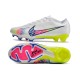 Nike Zoom Mercurial Vapor XV Elite FG Blanc Rose Bleu