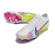 Nike Zoom Mercurial Vapor XV Elite FG Blanc Rose Bleu