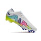 Nike Zoom Mercurial Vapor XV Elite FG Blanc Rose Bleu