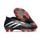 adidas Crampons Foot Predator Edge+ FG Noir Blanc Rouge