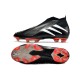 adidas Crampons Foot Predator Edge+ FG Noir Blanc Rouge
