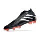 adidas Crampons Foot Predator Edge+ FG Noir Blanc Rouge