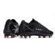 Chaussures De Football Nike Phantom Gt2 Élite Fg Noir Gris Fumé Summit Blanc
