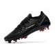 Chaussures De Football Nike Phantom Gt2 Élite Fg Noir Gris Fumé Summit Blanc