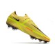 Chaussures De Football Nike Phantom Gt2 Élite Fg Jaune