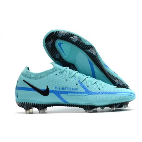 Chaussures De Football Nike Phantom Gt2 Élite Fg Bleu
