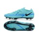 Chaussures De Football Nike Phantom Gt2 Élite Fg Bleu