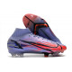 Crampons Nike Mercurial Superfly 8 Elite DF FG Mbappé Chardon Clair Argent Métallique