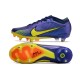 Nike Air Zoom Mercurial Vapor 15 Elite SG Violet Jaune