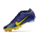 Nike Air Zoom Mercurial Vapor 15 Elite SG Violet Jaune