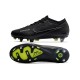 Nike Air Zoom Mercurial Vapor 15 Elite SG Shadow - Noir Gris Blanc Jaune Fluo