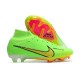Nike Zoom Mercurial Superfly 9 Elite FG Vert Jaune