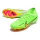 Nike Zoom Mercurial Superfly 9 Elite FG Vert Jaune