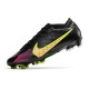 Nike Zoom Mercurial Vapor XV Elite FG Noir Jaune Rose