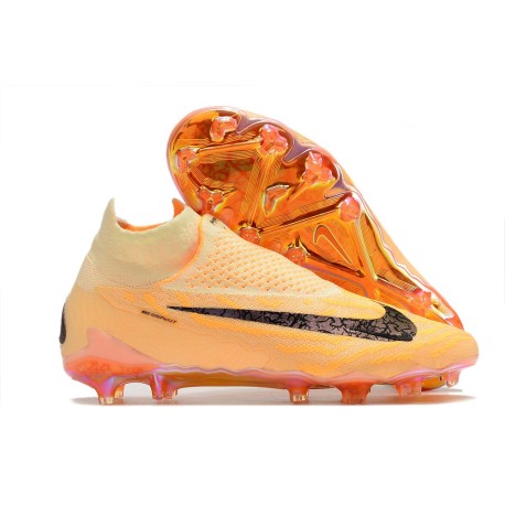 Nike Gripknit Phantom GX Elite DF FG Teinte Citron Bordeaux Crush