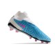Nike Gripknit Phantom GX Elite DF FG Bleu Baltique Rose Blanc Bleu Laser