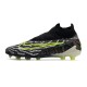 Nike Gripknit Phantom GX Elite DF FG Noir Volt Blanc Bleu Lumière