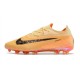 Crampon Nike Phantom GX Elite FG Teinte Citron Bordeaux Crush