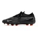 Crampon Nike Phantom GX Elite FG Noir Blanc Sommet Gris Fumée