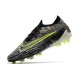 Crampon Nike Phantom GX Elite FG Noir Volt Blanc Bleu Lumière