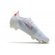 Nike Mercurial Vapor 14 Elite FG Chaussures de football Blanc Rouge