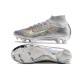 Nike Zoom Mercurial Superfly 9 Elite XXV FG Argent Métallique