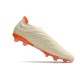 Chaussure adidas Copa Pure+ FG Blanc Cassé Orange Solaire Equipe