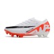 Nike Zoom Mercurial Vapor XV Elite FG Blanc Rouge Noir