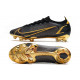 Nike Mercurial Vapor 14 Elite FG Chaussures de football Noir Or