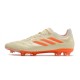 Crampon adidas Copa Pure.1 FG Blanc Cassé Orange Solaire Equipe