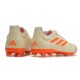 Crampon adidas Copa Pure.1 FG Blanc Cassé Orange Solaire Equipe