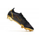 Nike Mercurial Vapor 14 Elite FG Chaussures de football Noir Or