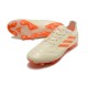 Crampon adidas Copa Pure.1 FG Blanc Cassé Orange Solaire Equipe
