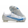 Nike Mercurial Vapor 14 Elite FG Chaussures de football Blanc Bleu