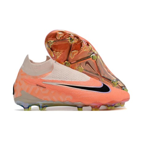 Nike Phantom GX Elite Dynamic Fit FG Goyave Givré Noir Orange Total
