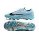 Crampon Nike Phantom GX Elite FG Bleu Noir
