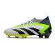 Crampons adidas Predator Accuracy .1 FG Blanc Noir Citron Lucide