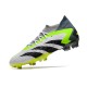 Crampons adidas Predator Accuracy .1 FG Blanc Noir Citron Lucide